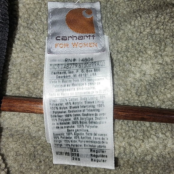 Carhartt Jacket With Sherpa Lining - Picture 8 of 13